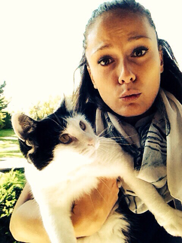 Selfie with Cat 18