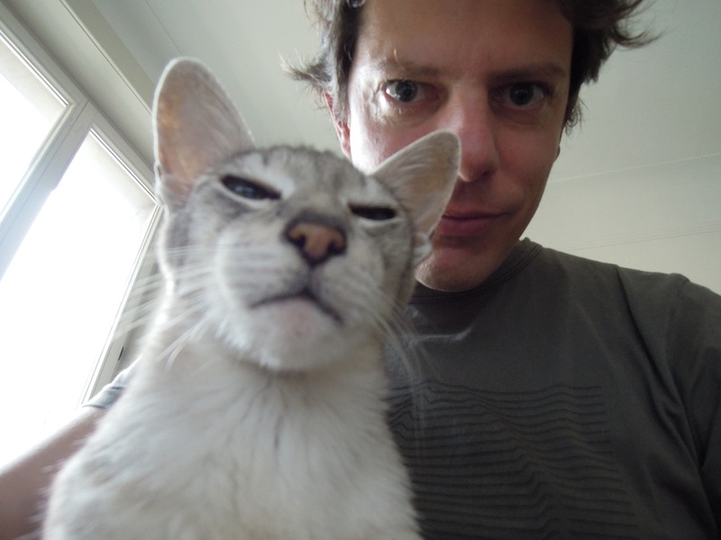 Selfie with Cat 1