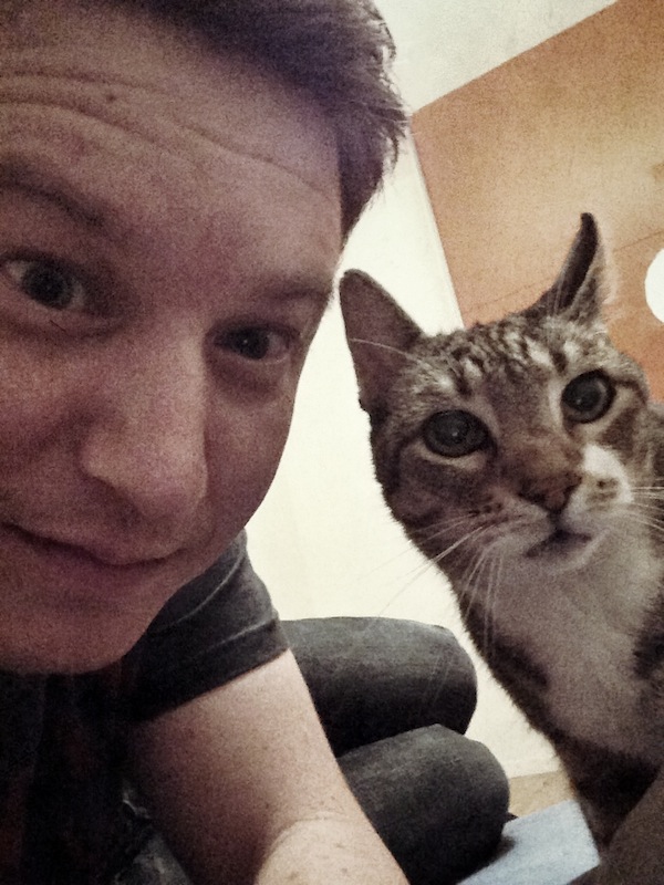 Selfie with Cat 3
