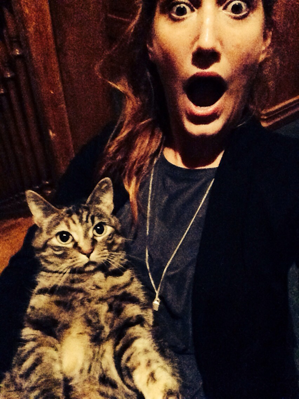 Selfie with Cat 16