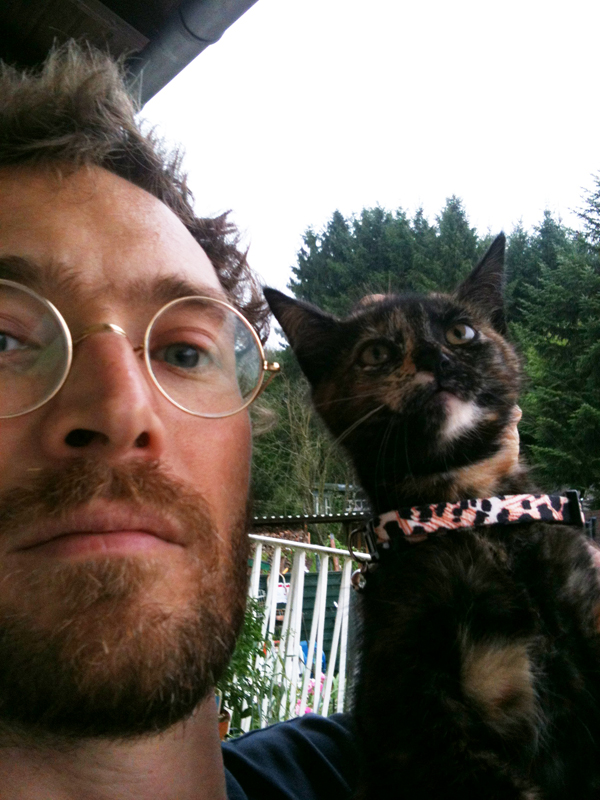 Selfie with Cat 6