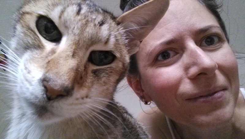 Selfie with Cat 4